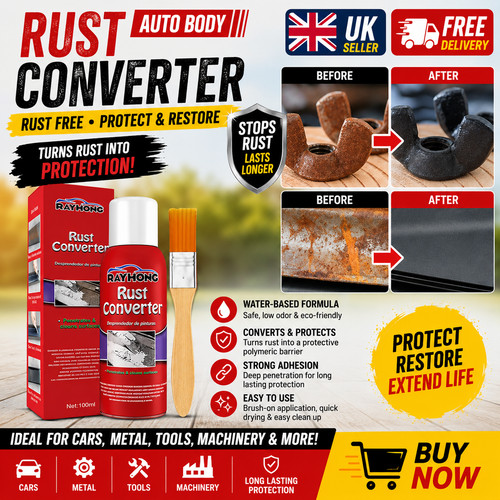 Car chassis rust converter - car,