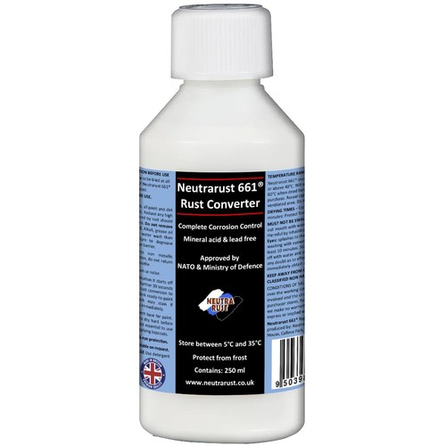 Rust converter treatment the - rust,