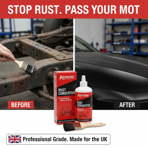 Car chassis rust converter - chassis,