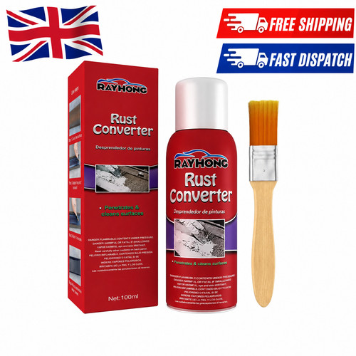 Car chassis rust converter - rust,