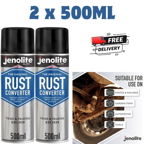 Jenolite rust converter spray - rust,