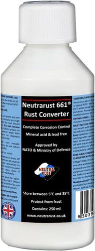 Rust converter treatment the - rust,