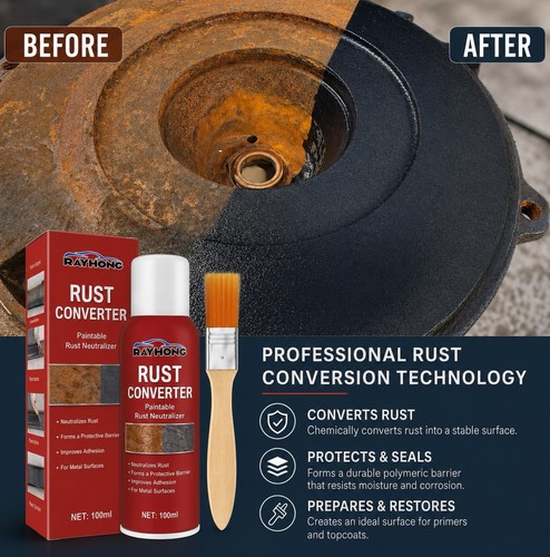 Car chassis rust converter - chassis,